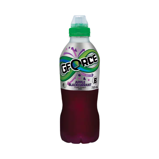 GFORCE SPORTS DRINK APPLE BLKCURRANT 750ML