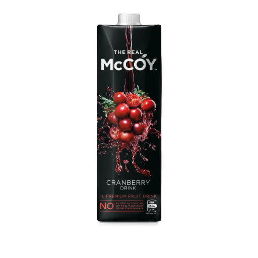 MCCOY PREMIUM CRANBERRY JUICE 1L