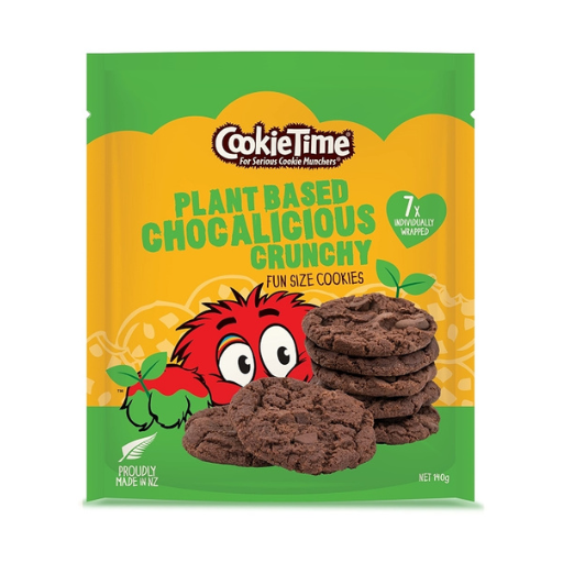 COOKIE TIME PLANT BASED CHOCALICIOUS CRUNCHY COOKIES 7PK