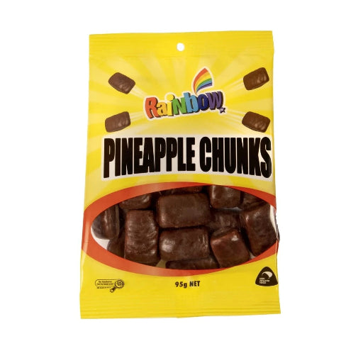 RAINBOW PINEAPPLE CHUNKS 95G