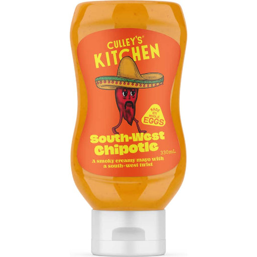 CULLEY'S MAYONNAISE SOUTH WEST CHIPOTLE 330ML