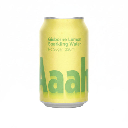 AAAH GISBORNE LEMON SPARKLING WATER 330ML