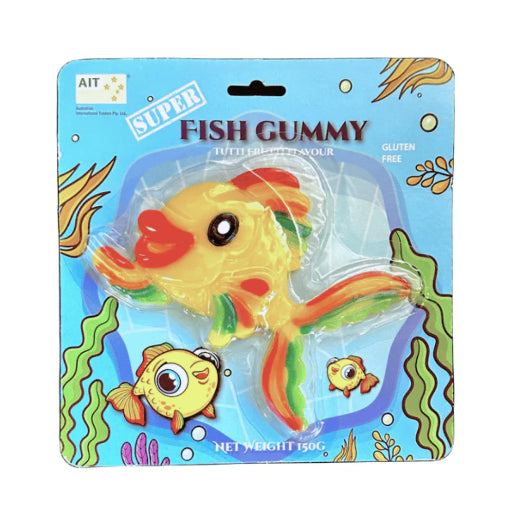 AIT MEGA GUMMY FISH 150G