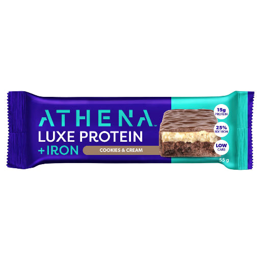 ATHENA LUXE PROTEIN & IRON COOKIES & CREAM 55G