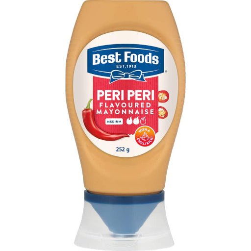 BEST FOODS PERI PERI MAYONNAISE 252G