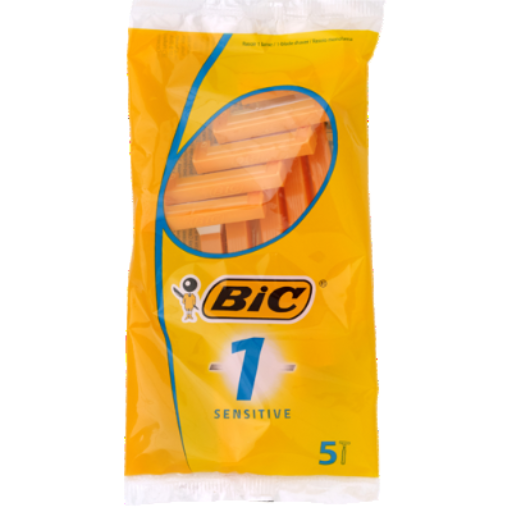 BIC DISPOSABLE RAZOR SENSTITIVE 5PK