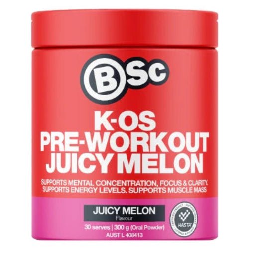 BODYSCIENCE K-OS PRE WORKOUT JUICY MELON 300G