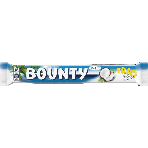 BOUNTY BAR TRIO 75G
