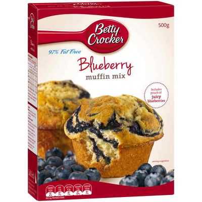 Betty Crocker Blueberry Muffin Mix 500g