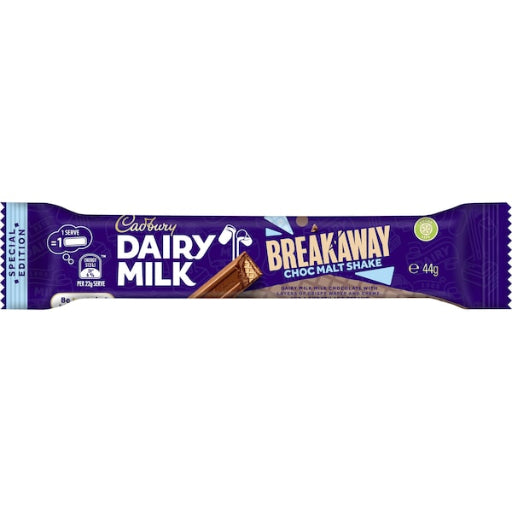 CADBURY BREAKAWAY CHOC MALT BAR 44G
