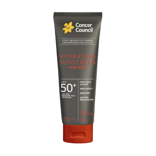 CANCER COUNCIL SUNSCREEN MEN SPF50 100ML
