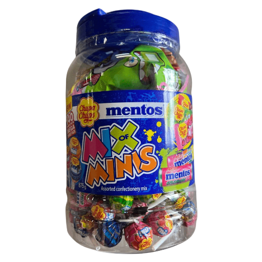 CHUPA CHUPS MENTOS MIX OF MINIS