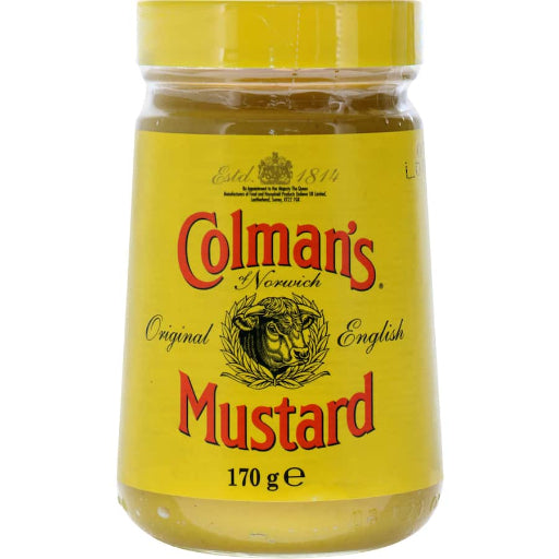 COLMANS ORIGINAL ENGLISH MUSTARD 170G