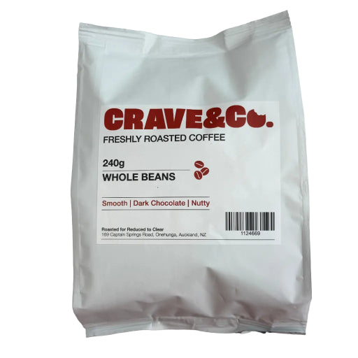 CRAVE & CO COFFEE BEANS 240G