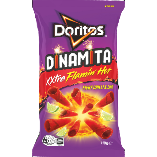 DORITOS DINAMITA CHILLI & LIME 110G