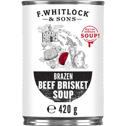 F WHITLOCK & SONS BEEF BRISKET 420G