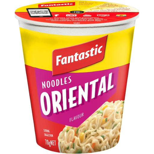 FANTASTIC CUP NOODLES ORIENTAL 70G