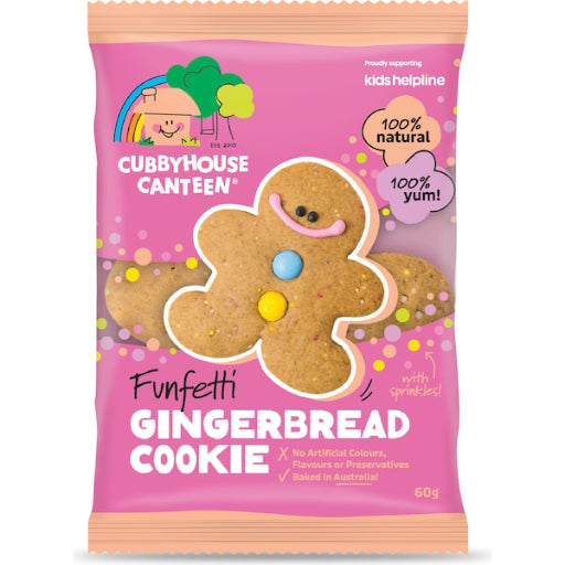 FUNFETTI GINGERBREAD COOKIE 60G