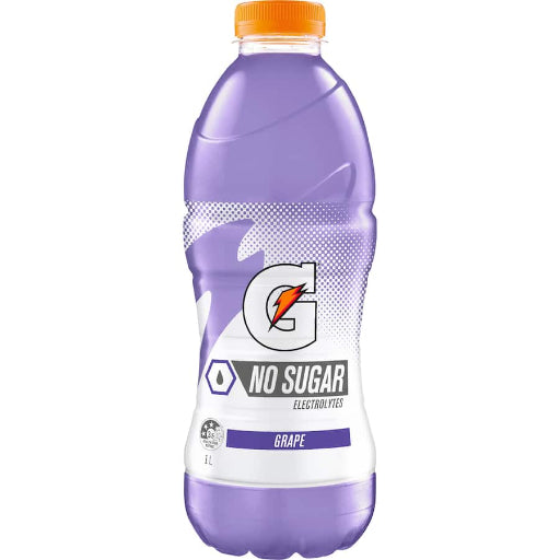 GATORADE NO SUGAR GRAPE 1L