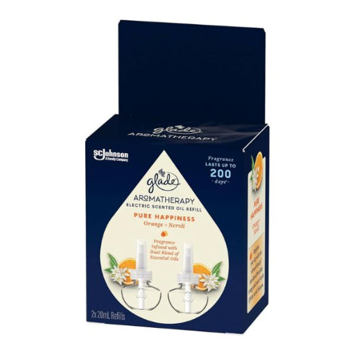 GLADE AROMA OIL REFILL ORANGE NEROLI PK2 20ML