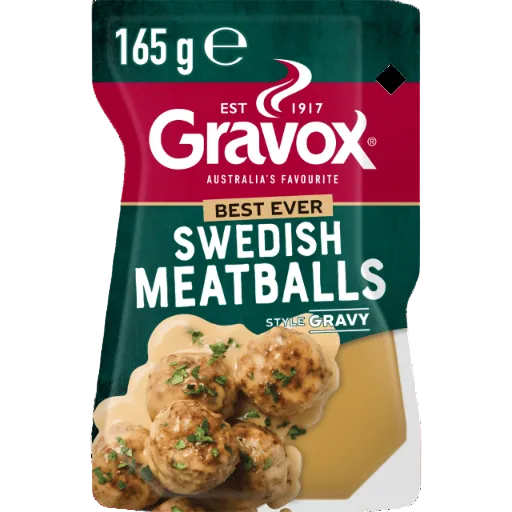 GRAVOX MEATBALL GRAVY 165G