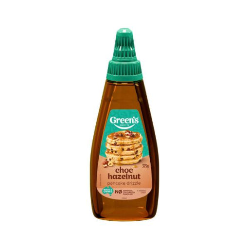 GREENS CHOCOLATE HAZELNUT PANCAKE DRIZZLE 375G