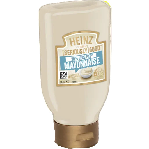 HEINZ SERIOUSLY GOOD LITE MAYO 285ML