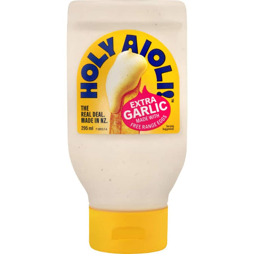 HOLY AIOLI SQUEEZE EXTRA GARLIC 295ML