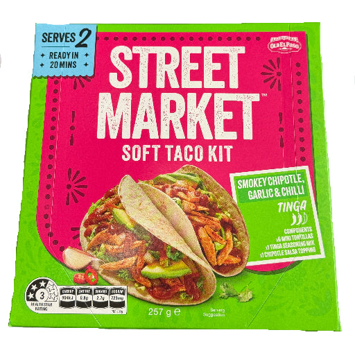 OLD EL PASO STREET MARKET TINGA KIT 255G