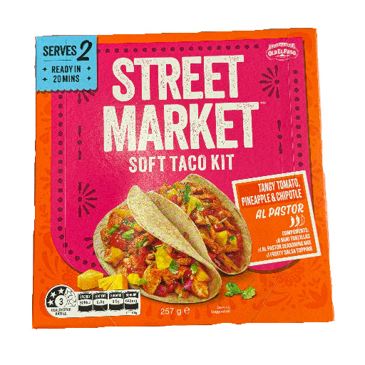 OLD EL PASO STREET MARKET AL PASTOR KIT 257G