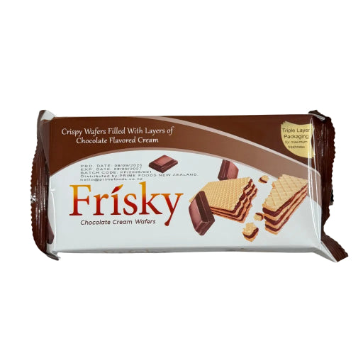 INOVATIVE FRISKY WAFERS CHOC 75G
