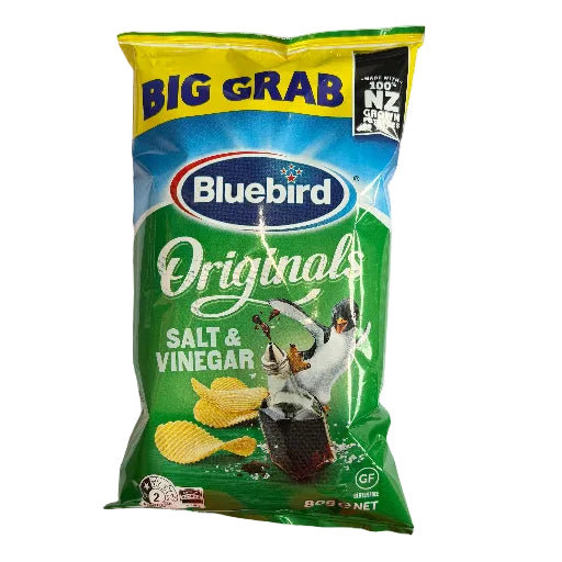 BLUEBIRD ORIGINAL CUT SALT & VINAGER 80G