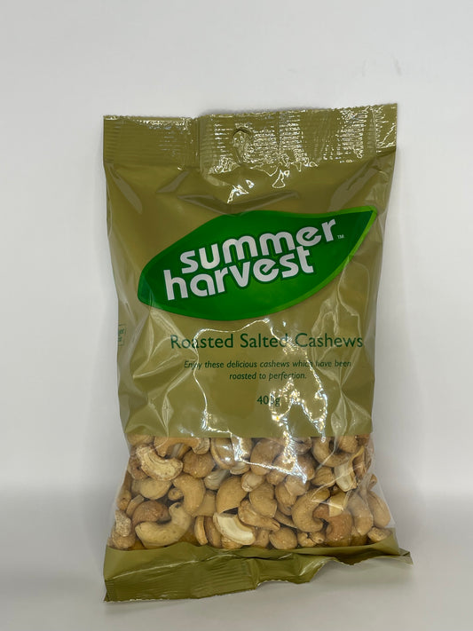 Summer Harvest Roasted Salted Cashews 400g