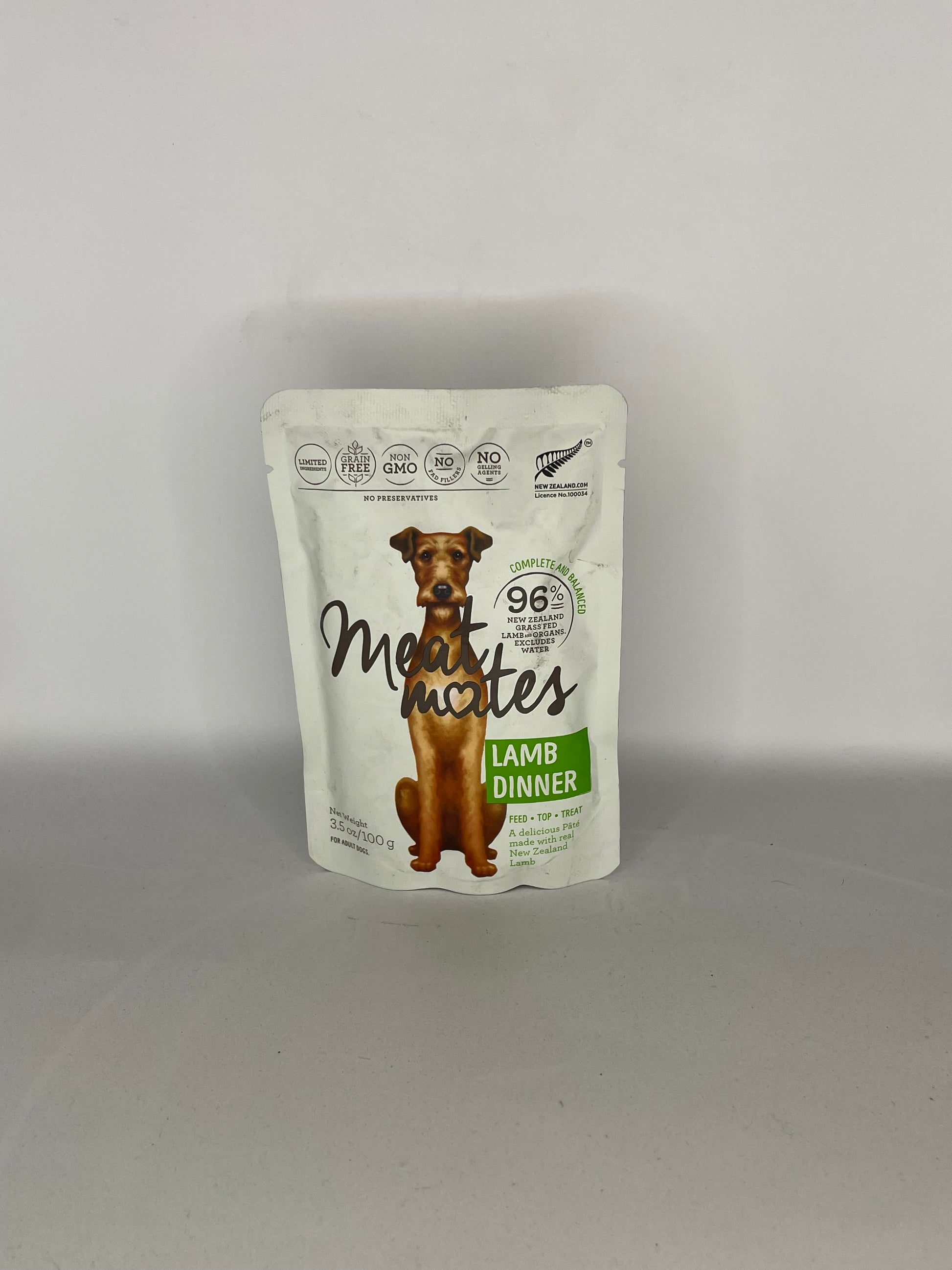 Meat Mates Lamb Dinner 100g – Reduced To Clear