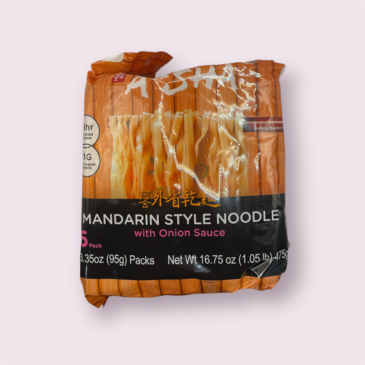 A-SHA - Mandarin Style Noodles With Onion Sauce 5pk 475g