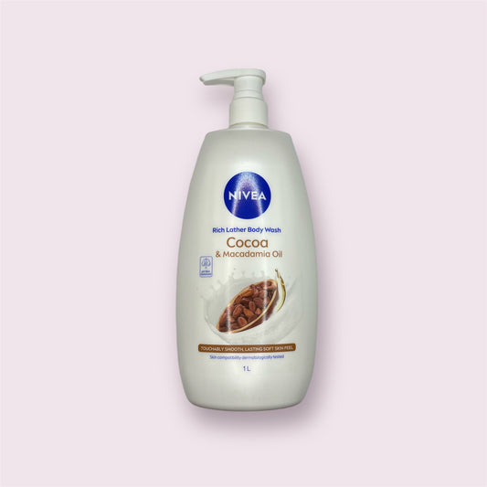 Nivea - Cocoa & Macadamia Oil Body Wash 1L