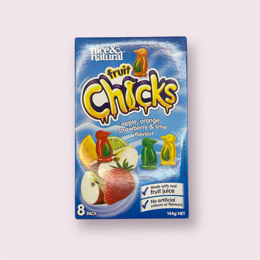 Nice & Natural - Fruit Chicks 8pk 144g