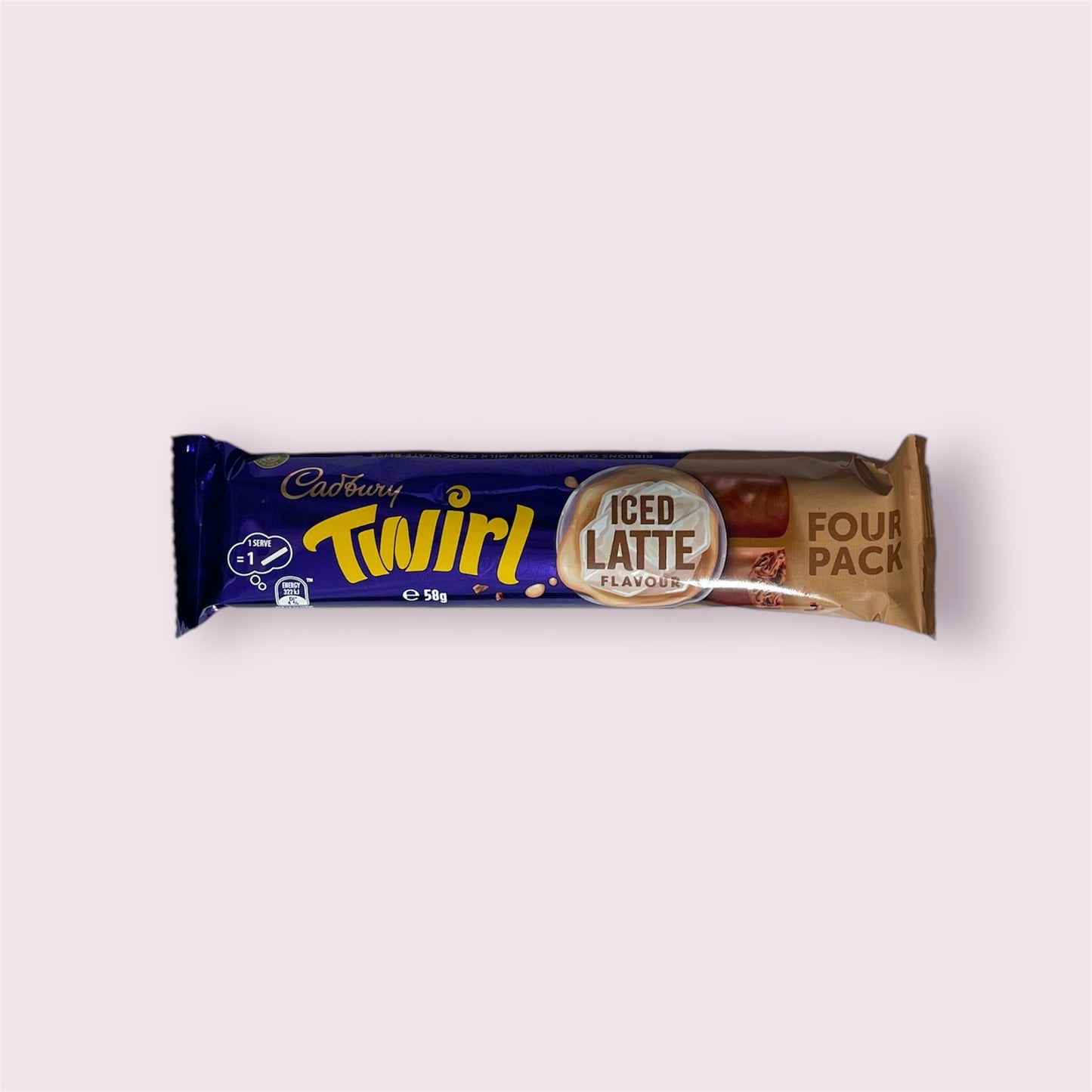 Cadbury - Iced Latte Flavoured Twirl 4pk 58g