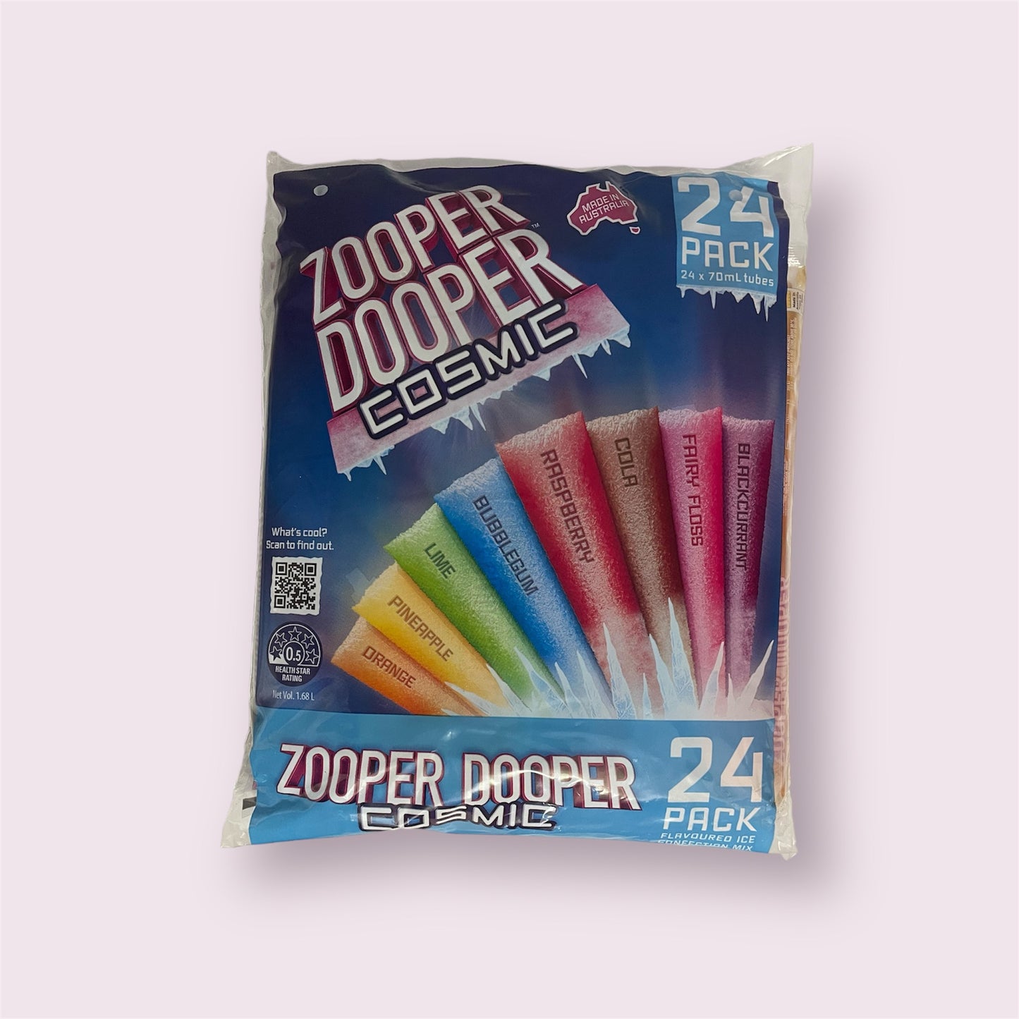 Zooper Dooper - Cosmic Ice Pops 24pk