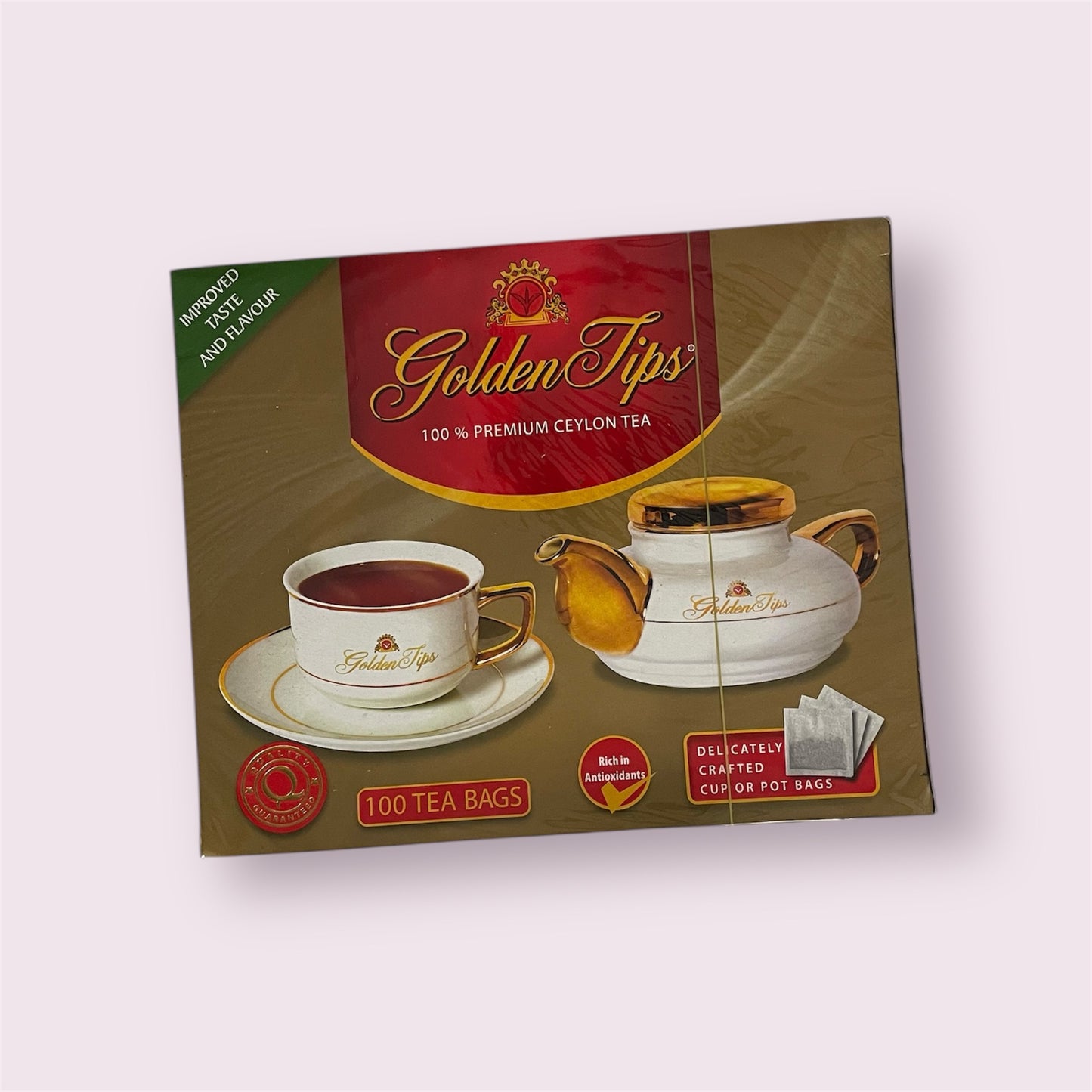 Golden Tips - Premium Ceylon Tea 100pk 200g