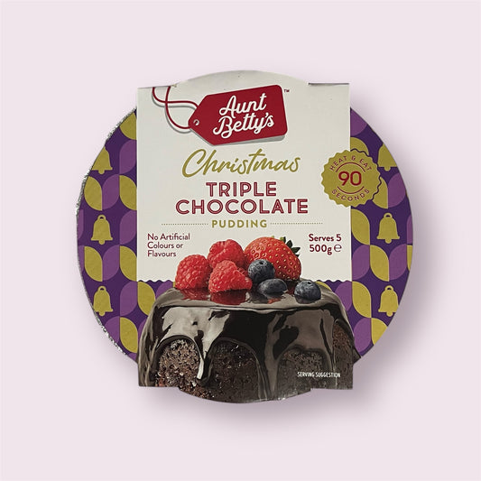 Aunt Betty's - Xmas Triple Chocolate Pudding 5 Serves 500g