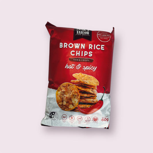 Macy & Taylor - Hot & Spicy Brown Rice Chips 60g