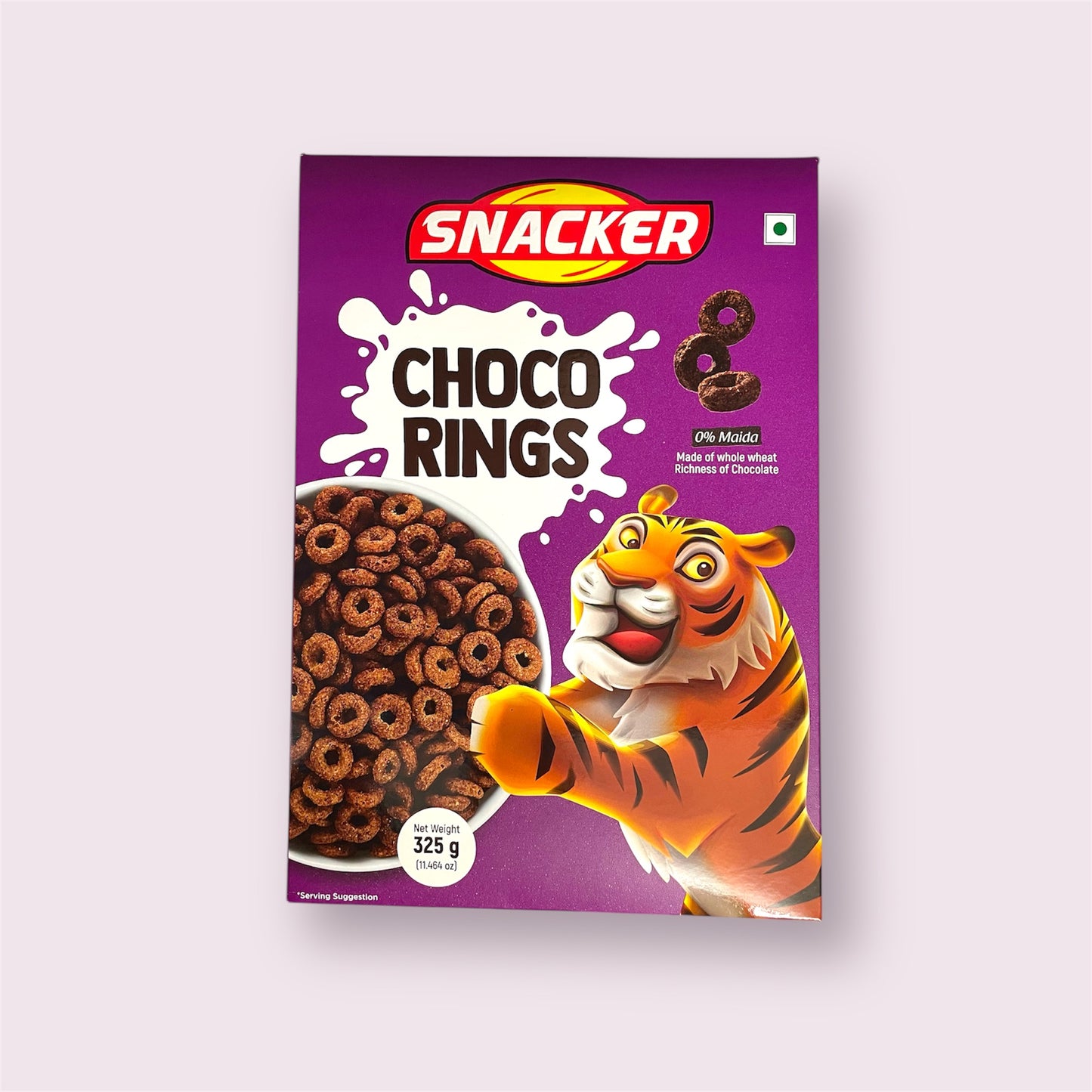 Snacker - Choco Rings Cereal 325g