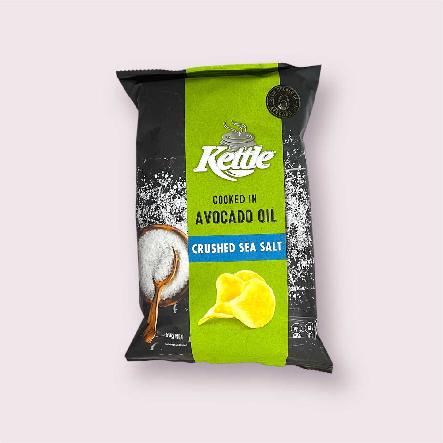 Kettle - Sea Salt Chips Cooked in Avocado Oil 60g