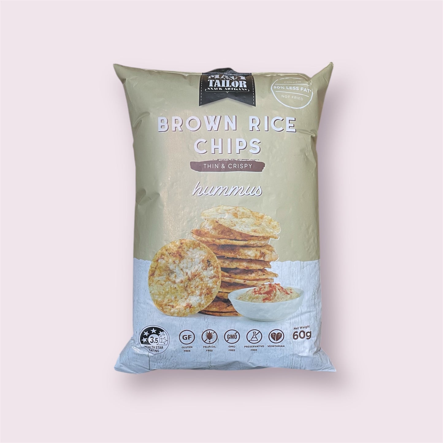 Macy & Taylor - Hummus Brown Rice Chips 60g