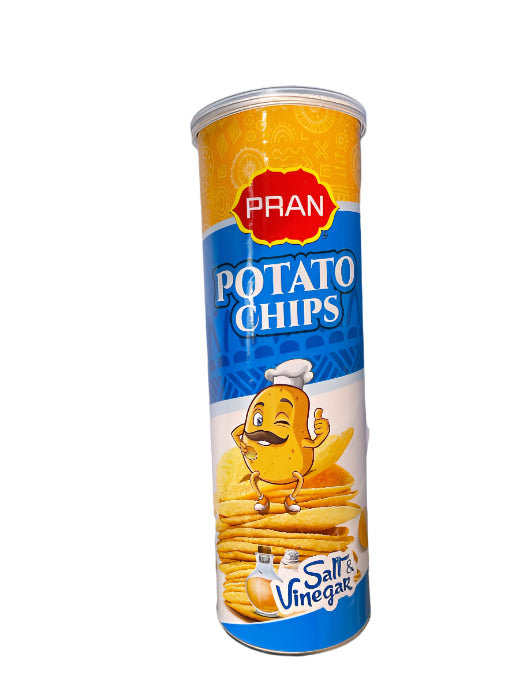 PRAN SALT & VINEGAR CHIPS 160G