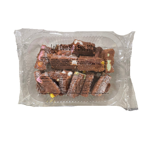 BAKER BOYS LOLLY CAKE SLICE ENDS MINIS 300G