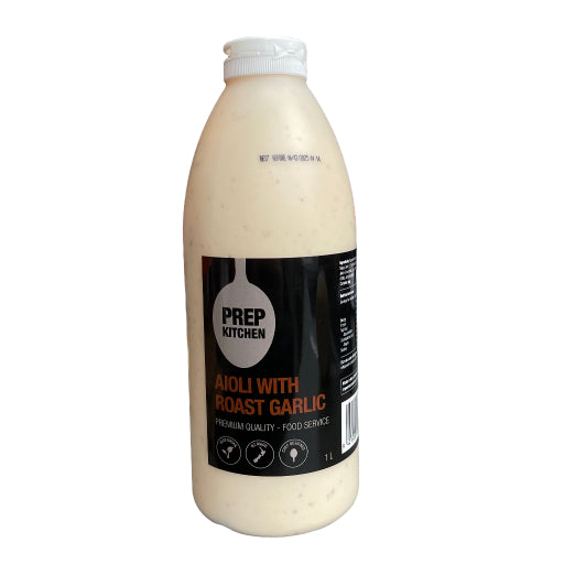 PREP KITCHEN AIOLI W/ ROAST GARLIC 1L