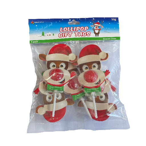 CHRISTMAS POP TAG 5PK