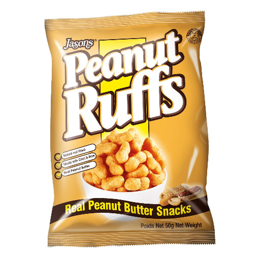 JASONS PEANUT RUFFS 50G